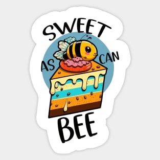 Sweet As Can Bee Sticker